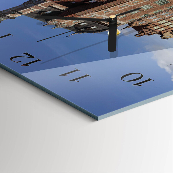 Square wall clock Gdansk