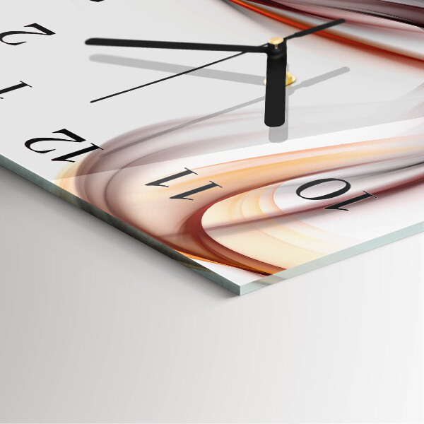Square wall clock Abstraction