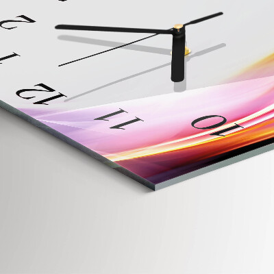 Square wall clock Abstraction