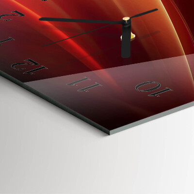 Square wall clock Abstraction