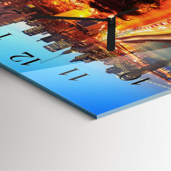 Square wall clock Horizon