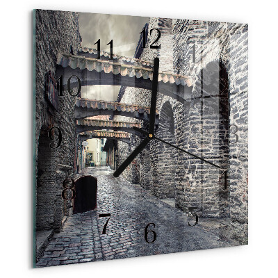 Square wall clock Avenue