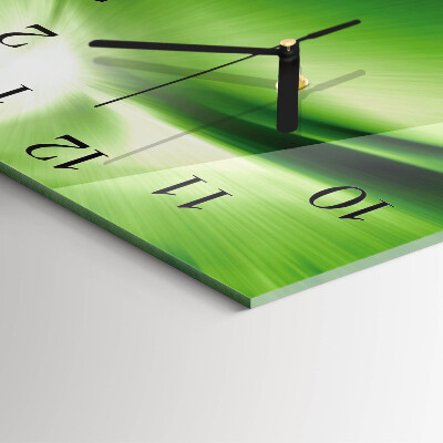 Square wall clock Abstraction