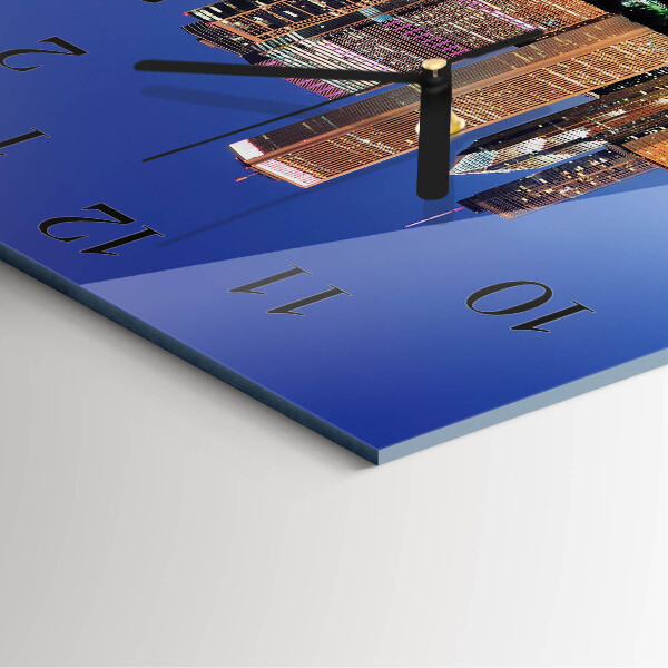 Square wall clock Horizon