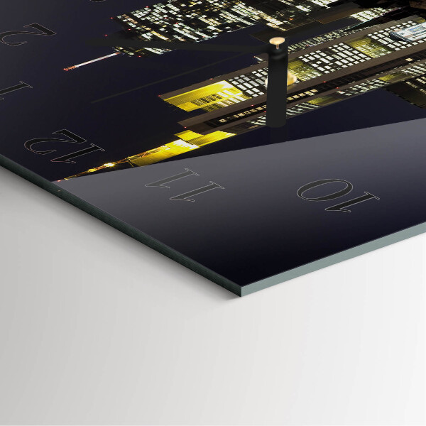 Square wall clock Horizon