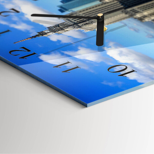 Square wall clock Warsaw