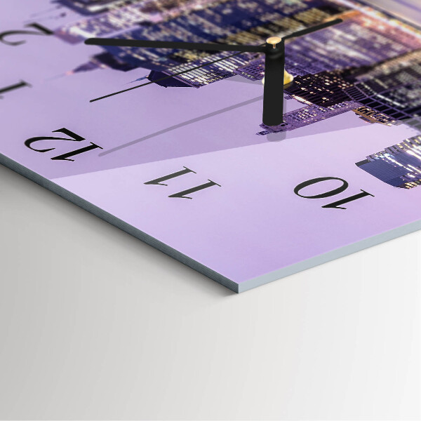 Square wall clock Horizon