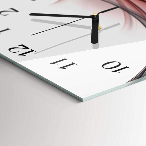 Square wall clock Abstraction
