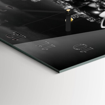 Square wall clock Sydney Horizon