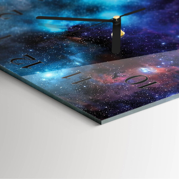 Square wall clock Starry Sky