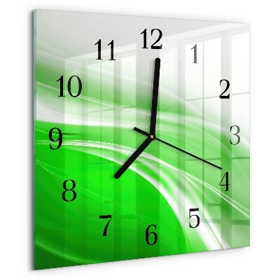 Square wall clock Abstraction