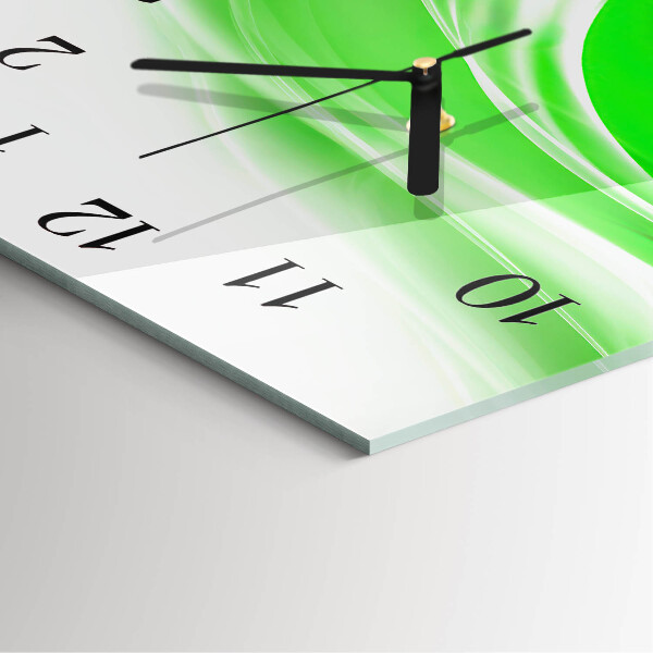 Square wall clock Abstraction