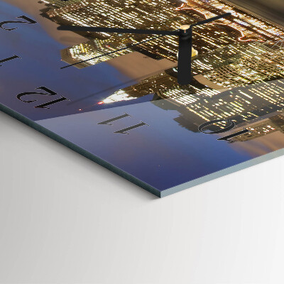 Square wall clock Horizon