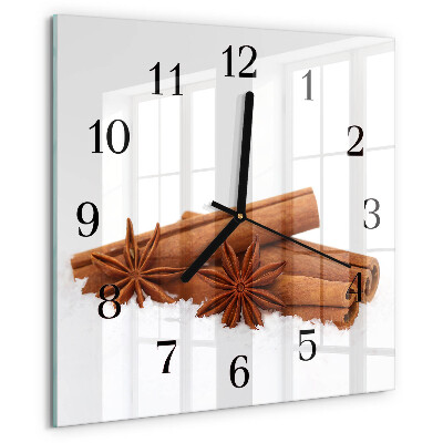 Square wall clock Vanilla
