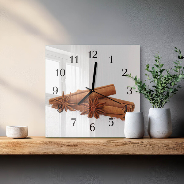 Square wall clock Vanilla