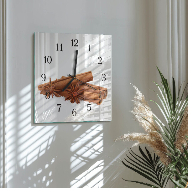Square wall clock Vanilla