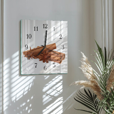 Square wall clock Vanilla