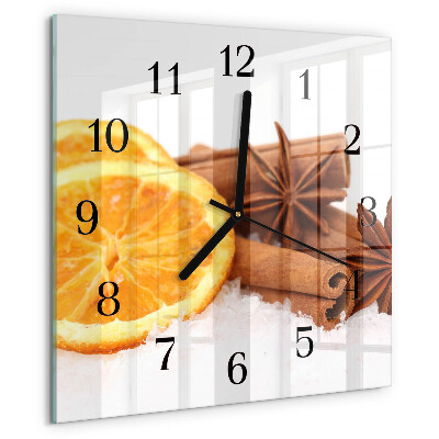Square wall clock Lemon Vanilla