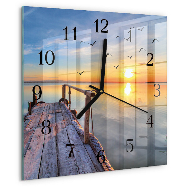 Square wall clock Pier
