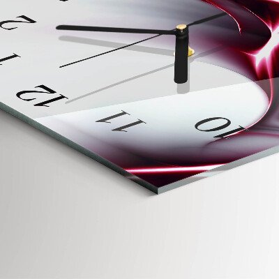 Square wall clock Abstraction