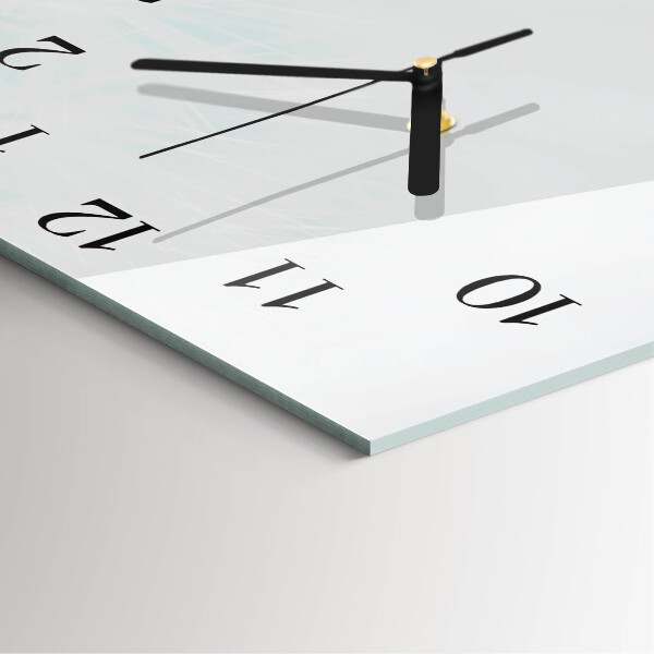 Square wall clock Abstraction