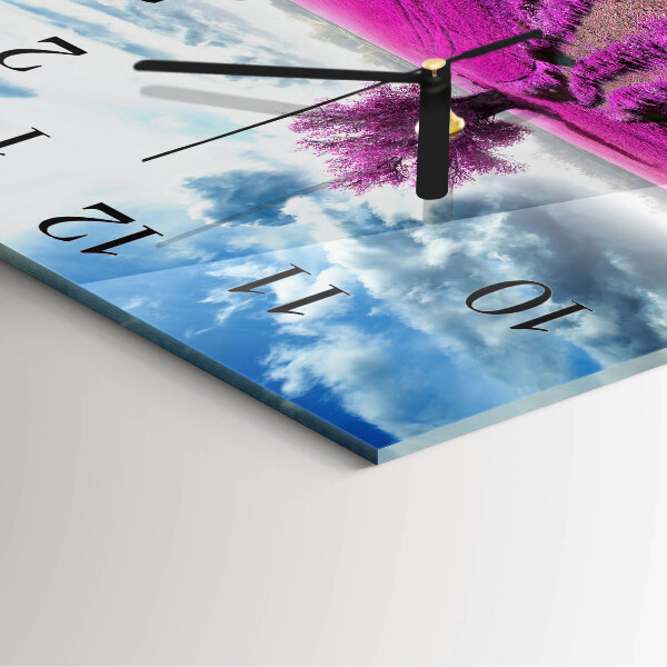 Square wall clock Field