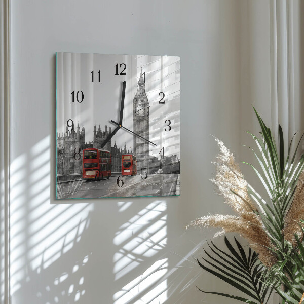 Square wall clock London