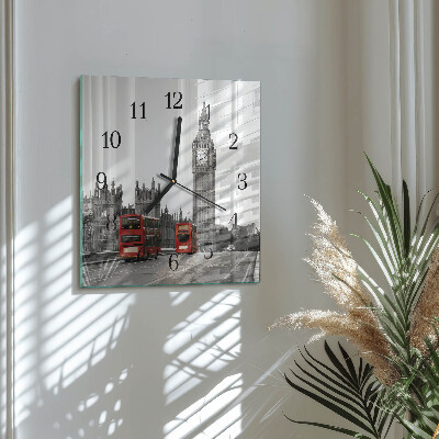 Square wall clock London