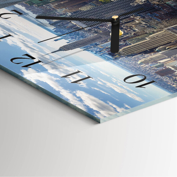 Square wall clock City
