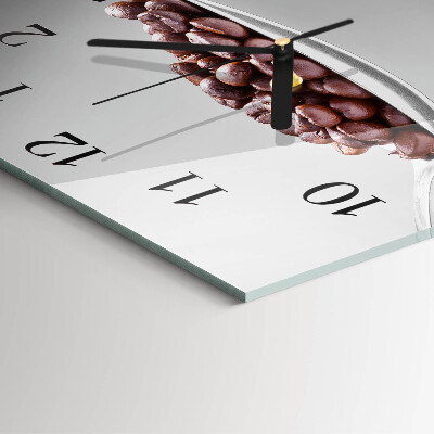 Square wall clock A Spoon of Coffee
