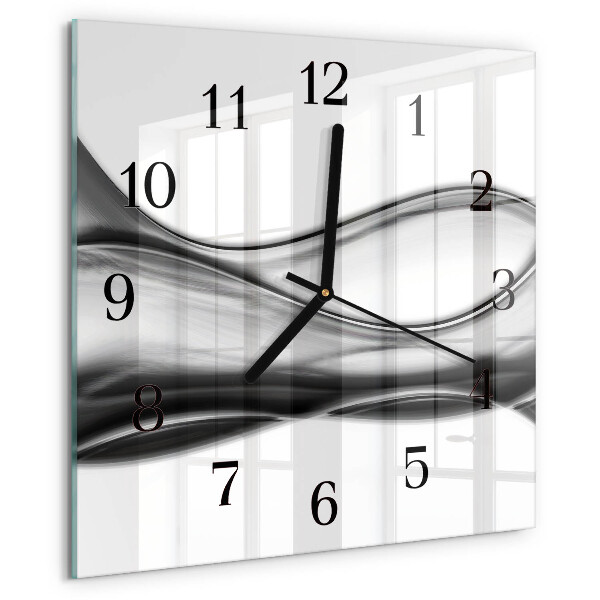 Square wall clock Abstraction