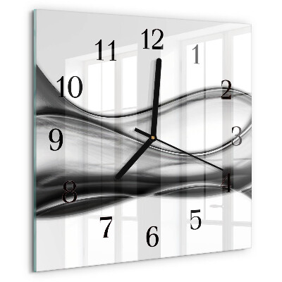 Square wall clock Abstraction