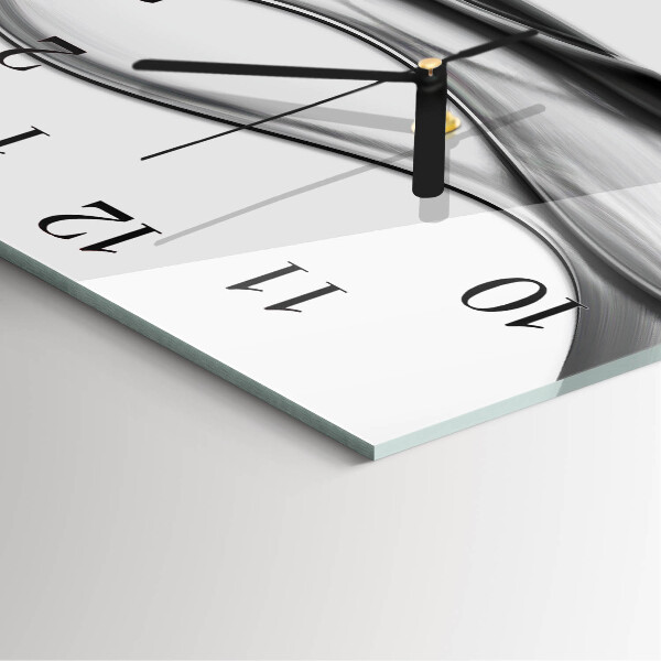 Square wall clock Abstraction
