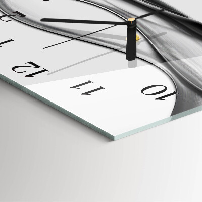 Square wall clock Abstraction