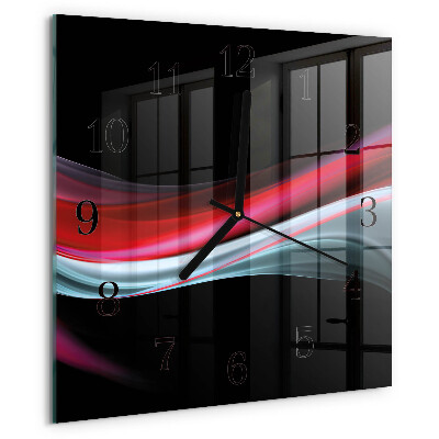 Square wall clock Abstraction