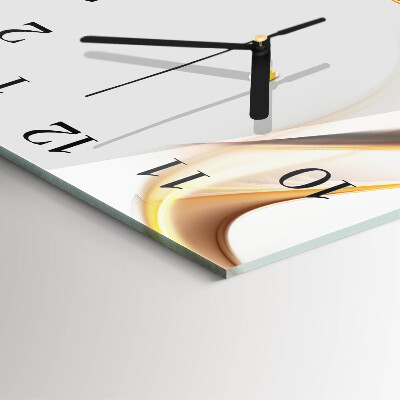 Square wall clock Abstraction