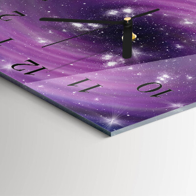 Square wall clock Abstraction