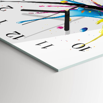 Square wall clock Color