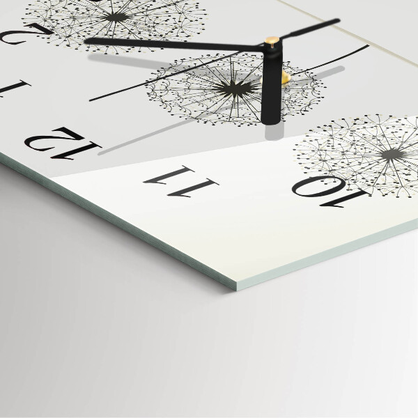 Square wall clock Abstraction