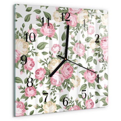 Square wall clock Background