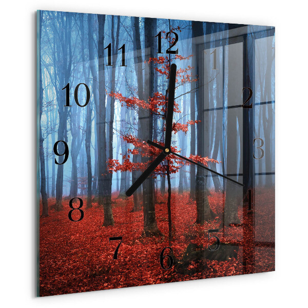 Square wall clock Darkness