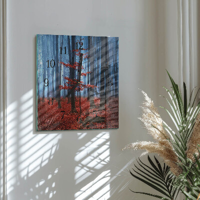 Square wall clock Darkness