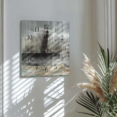 Square wall clock Storm