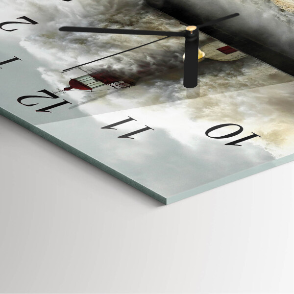 Square wall clock Storm