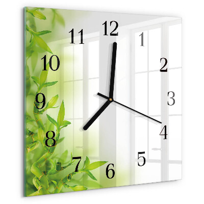 Square wall clock Nature