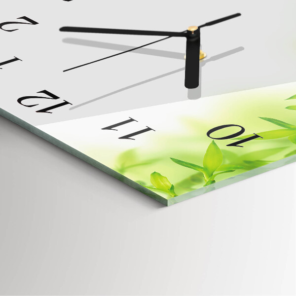 Square wall clock Nature
