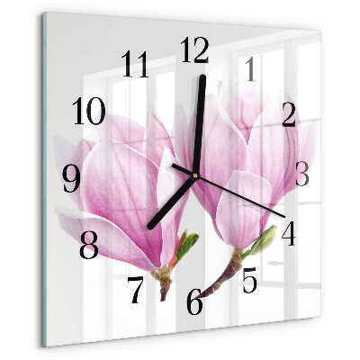 Square wall clock Magnolia