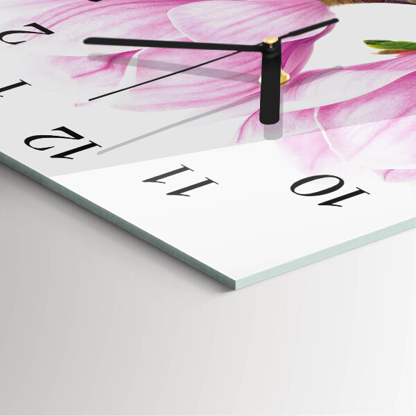 Square wall clock Magnolia