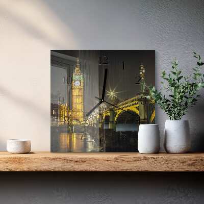 Square wall clock London