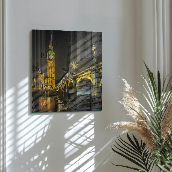 Square wall clock London